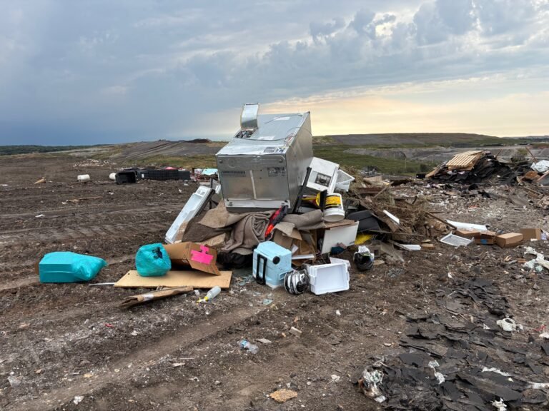 Garbage from Broken Arrow home clean out- 20 yard dumpster
