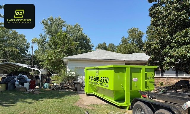 Broken Arrow Junk Removal Dumpster