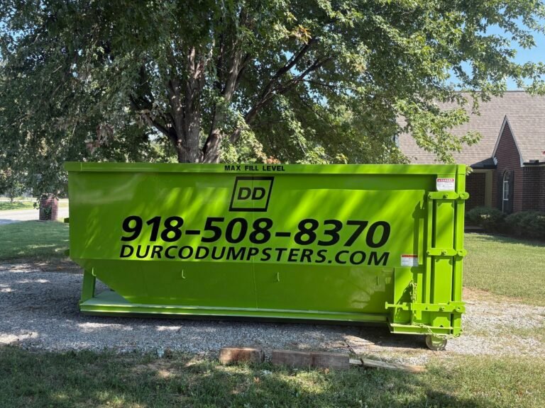 20 yard dumpster in Broken Arrow OK
